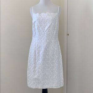White Anne Taylor Loft Dress